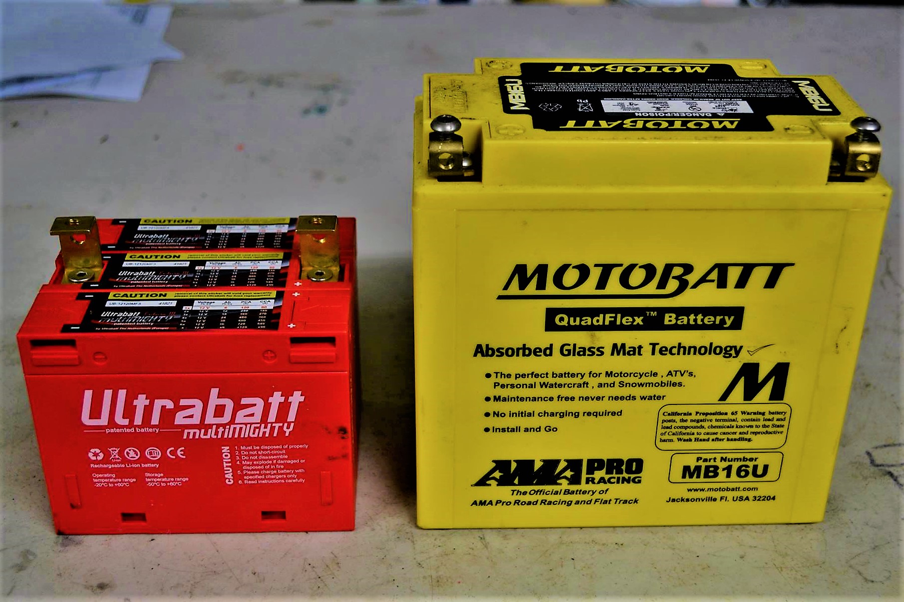 motorcycle battery booster