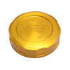 Oberon CNC alloy reservoir rear brake cap (gold)